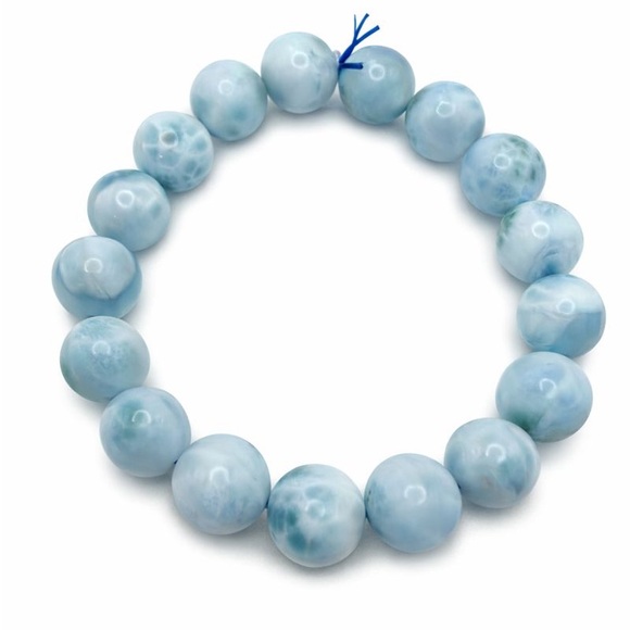 Jewelry - Larimar AAA bracelet 12.5mm LM200